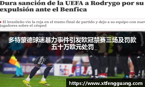 多特蒙德球迷暴力事件引发欧冠禁赛三场及罚款五十万欧元处罚